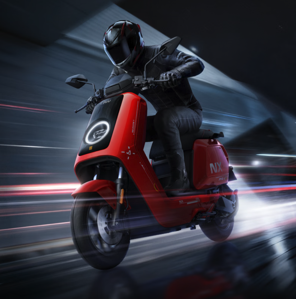 小牛NX风速电动摩托车上市 4799元起享40L超大空间与80km/h极速